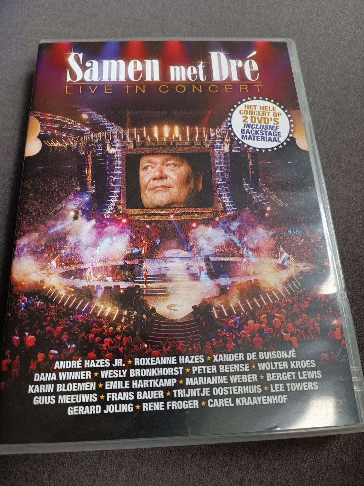 Samen met dre live in concert - dvd, Alle leeftijden, Ophalen of Verzenden, Zo goed als nieuw