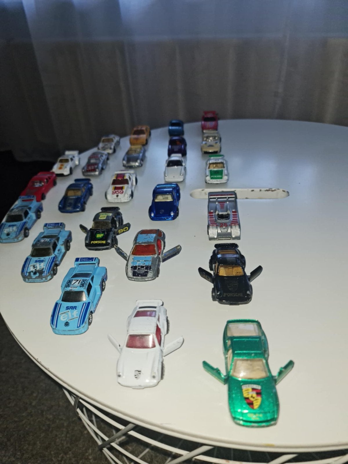 Verzameling Matchbox Porsche modelauto's, Hobby en Vrije tijd, Modelauto's | 1:43, Ophalen of Verzenden, Gebruikt, Auto, Matchbox