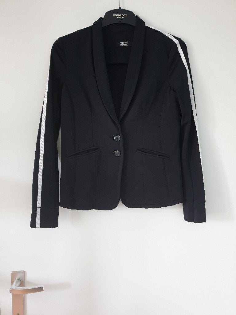 Jasje Zizo maat 34, Zwart, Zo goed als nieuw, Maat 34 (XS) of kleiner, Ophalen