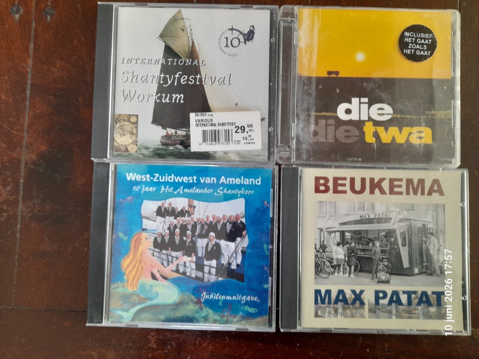 Friese CD partij met Die Twa, Beukema, Sjem en Shantykoor, Ophalen of Verzenden, 2000 tot heden, Zo goed als nieuw