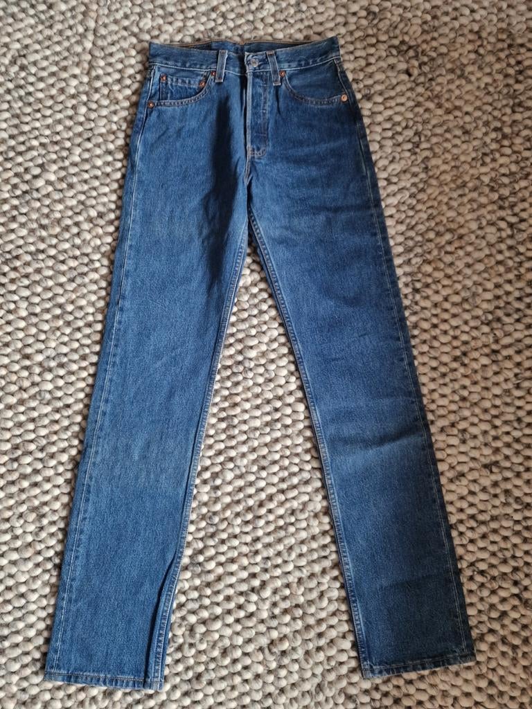 Levi's 501 vintage jeans w27 l34 nieuw!, Kleding | Heren, Spijkerbroeken en Jeans, Nieuw, W32 (confectie 46) of kleiner, Blauw