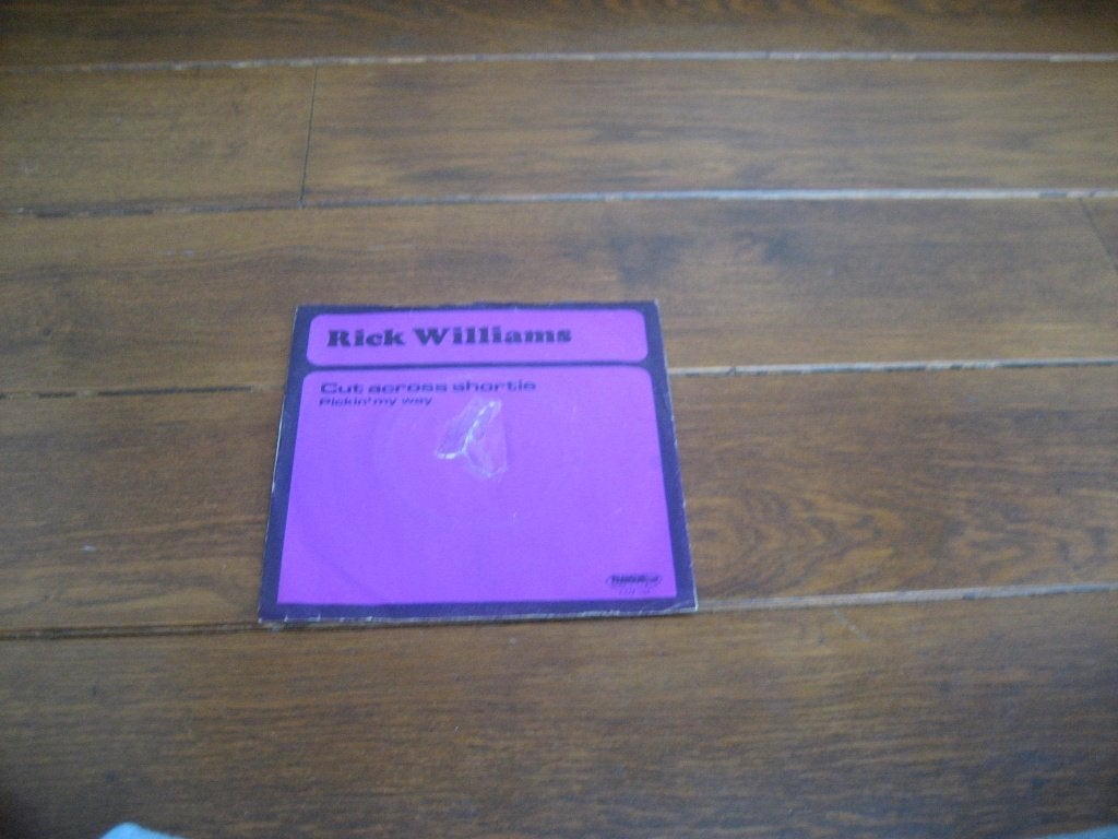 60s rick williams cut across shortie, Ophalen of Verzenden, Gebruikt, 7 inch, Pop