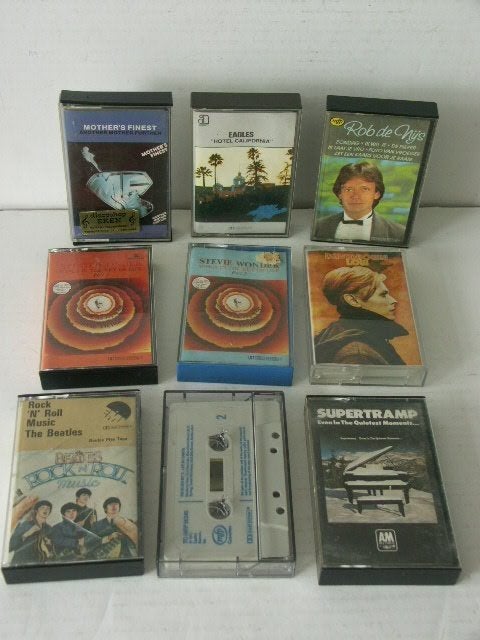 Cassettebandjes origineel, Cd's en Dvd's, Cassettebandjes, Gebruikt, 2 t/m 25 bandjes, Overige genres, Ophalen of Verzenden