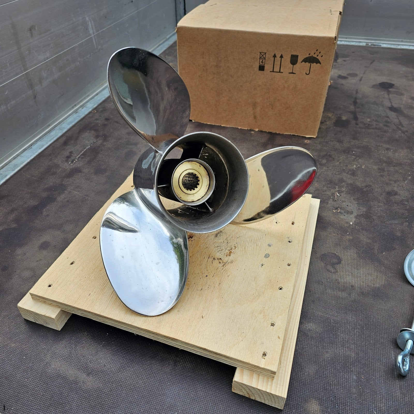 Propeller 21 Pitch RVS Schroef Mercruiser Yamaha Mercury Suz, Ophalen of Verzenden, Motor en Techniek