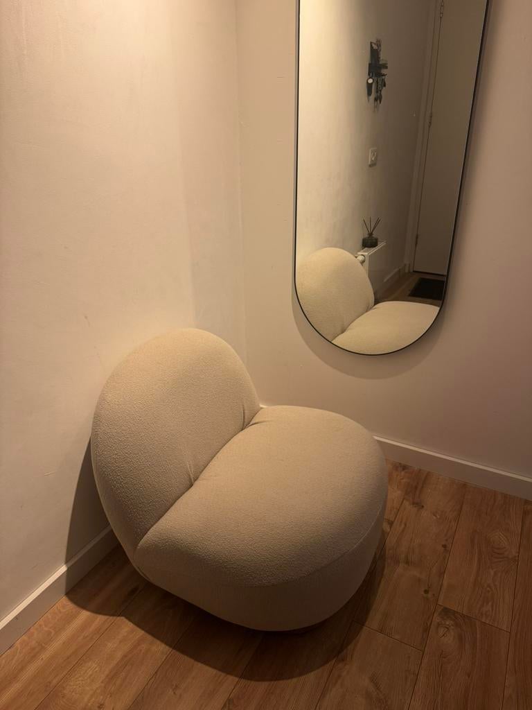Ibiza Swivel Lounge Fauteuil, Ophalen, Zo goed als nieuw, Stof, Eén