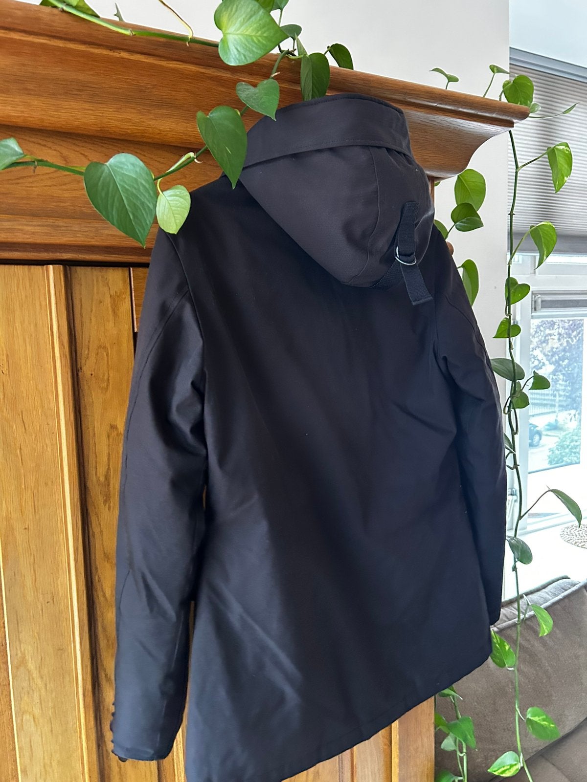 Airforce winterjas, dames XL (valt als M), Kleding | Dames, Ophalen of Verzenden, Zo goed als nieuw, Zwart