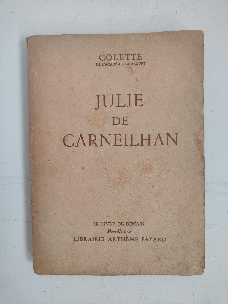 Colette - Julie de Carneilhan, Ophalen of Verzenden, Gelezen, Fictie