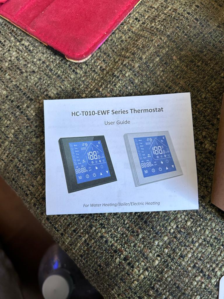 Digitale 5-1 Schakel Wandklok Thermostaat - Nieuw, Doe-het-zelf en Verbouw, Thermostaten, Ophalen of Verzenden, Nieuw