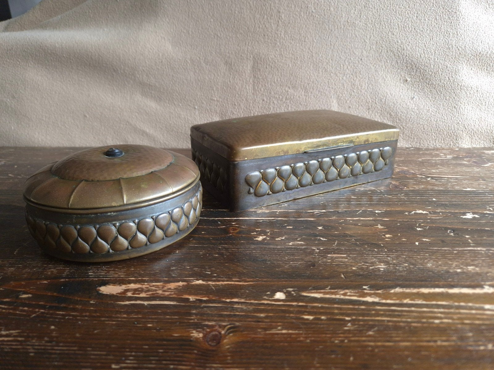 Antieke doosjes WMF art nouveau periode, Antiek en Kunst, Ophalen of Verzenden