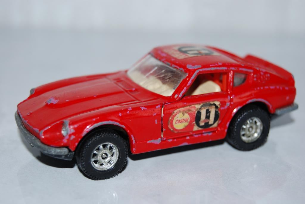 Corgi Toys Whizzwheels Datsun 240Z, Hobby en Vrije tijd, Modelauto's | 1:43, Ophalen of Verzenden, Gebruikt, Auto, Corgi