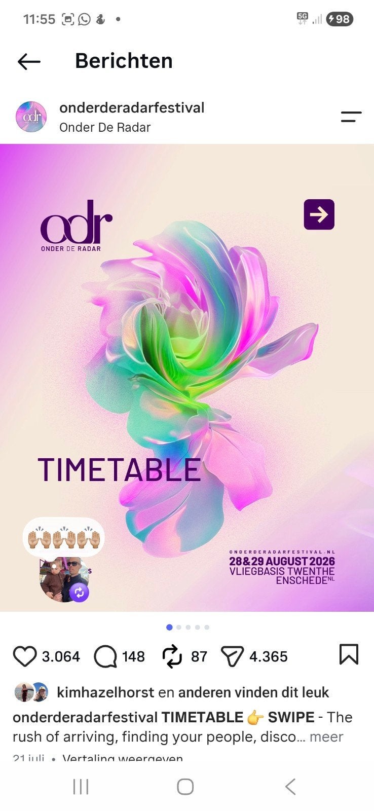 GEZOCHT 2 TICKETS voor onder de radar festival, Twee personen
