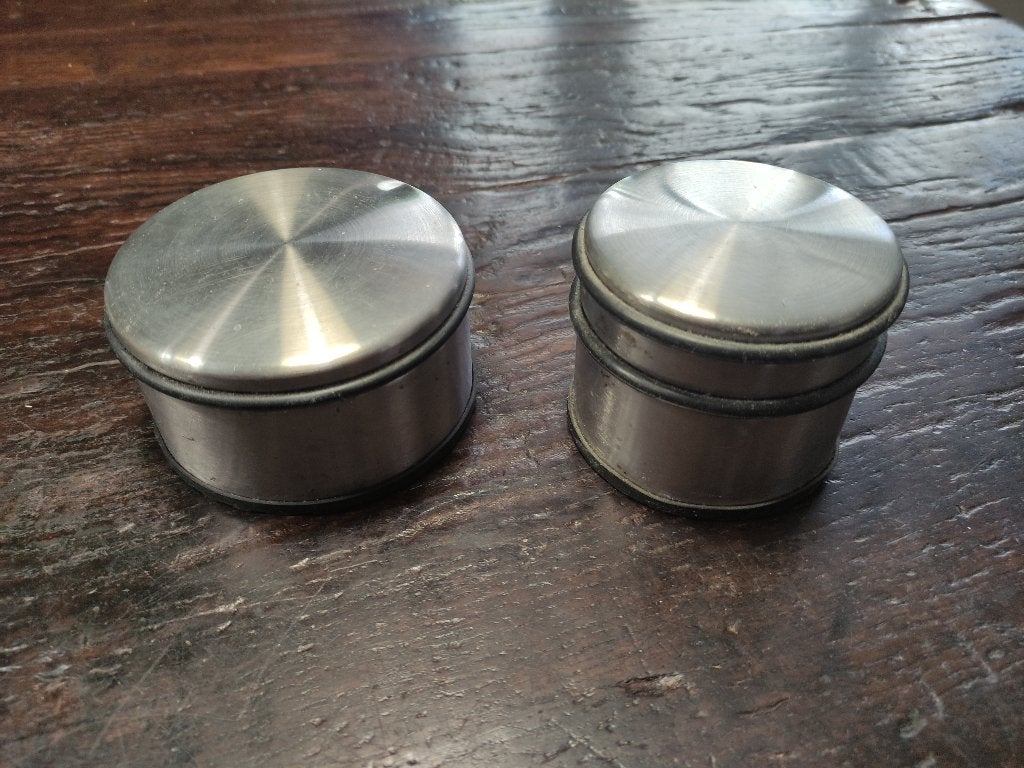 Deurstopper 2 stuk, Binnen, Gebruikt, Ophalen of Verzenden, Zilver
