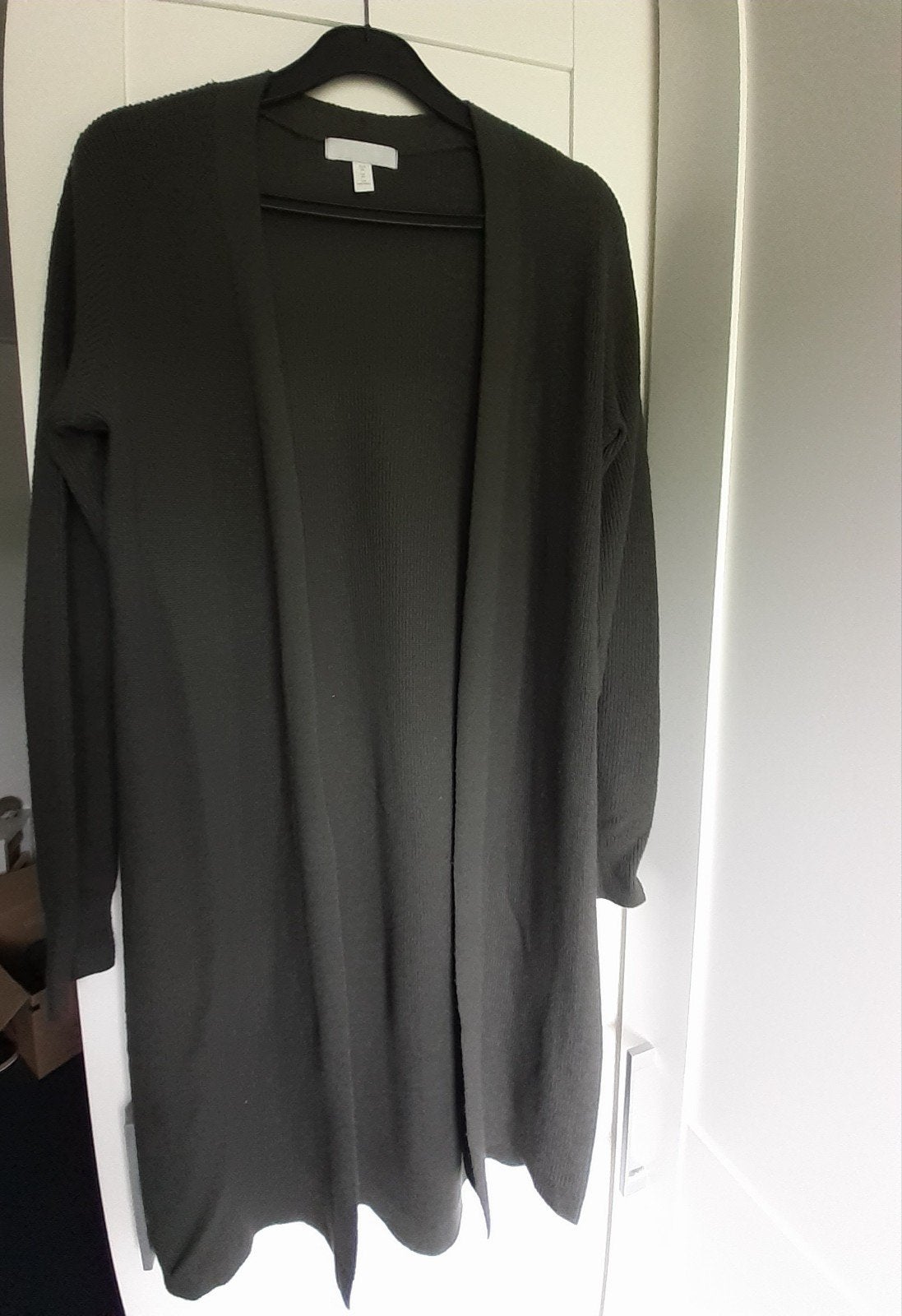 Groen lang vest, maat XS, H&M, Ophalen of Verzenden, Zo goed als nieuw, Maat 34 (XS) of kleiner