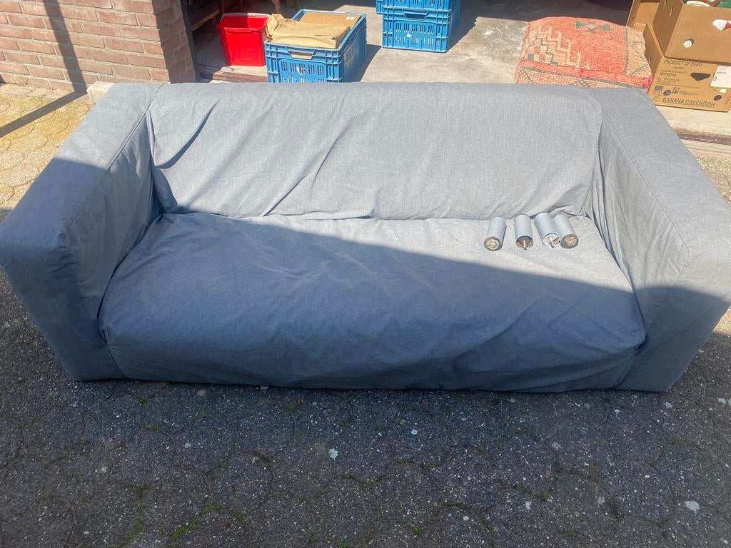 Klippan bank met extra hoes, Ophalen, Gebruikt, Tweepersoons, 80 cm