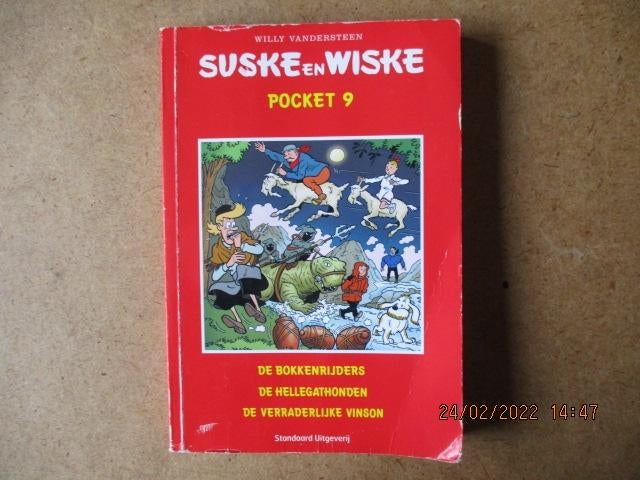 adv5949 suske en wiske pocket, Eén stripboek, Ophalen, Gelezen