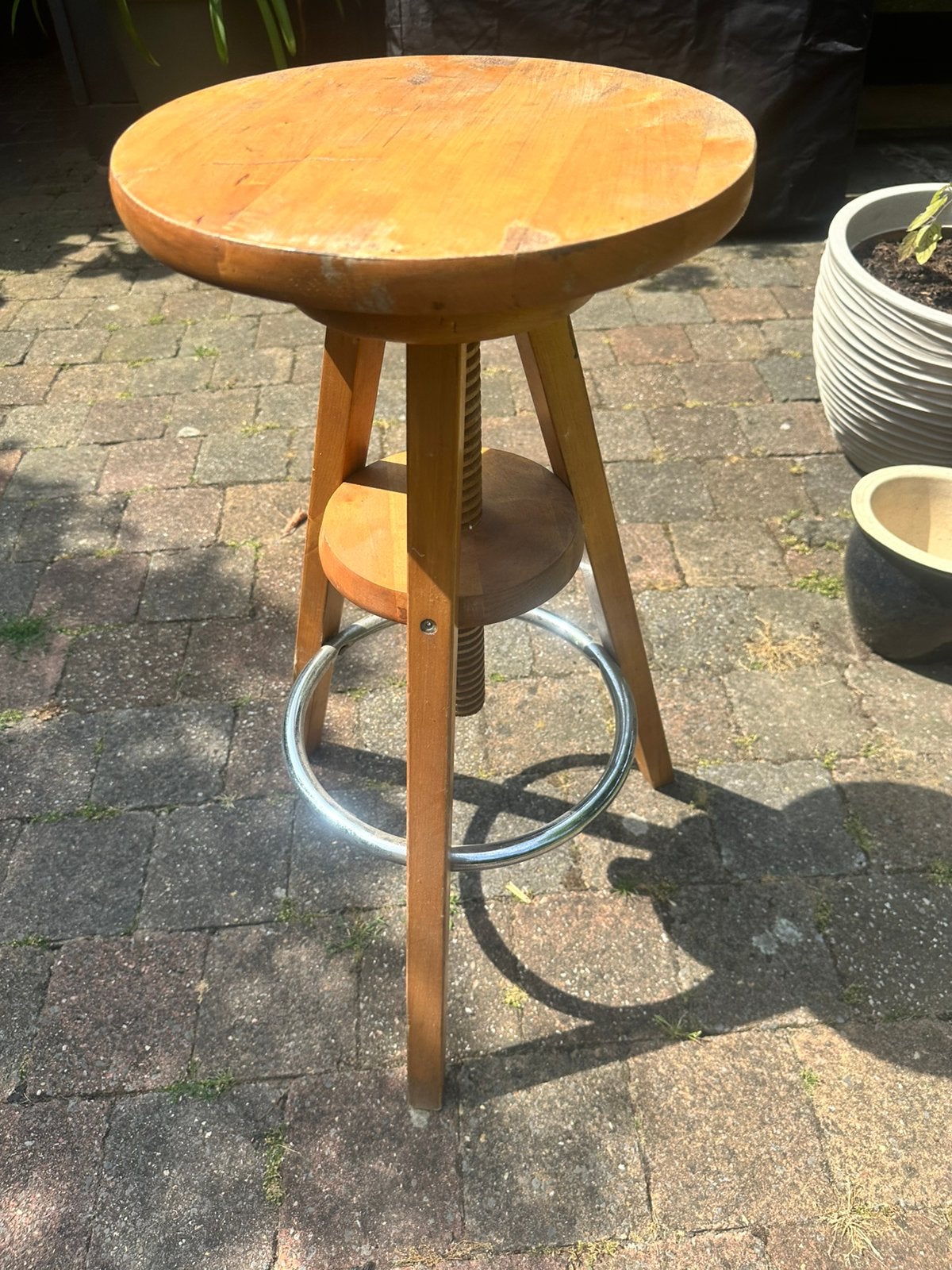 Massage tafel en draai kruk, 1 kruk, Ophalen, Zo goed als nieuw