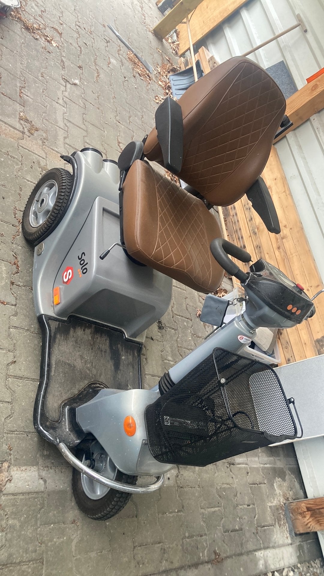Luxe scootmobiel  solo ts 120, Ophalen, Zo goed als nieuw, 46 km of meer, 16 km/u of meer