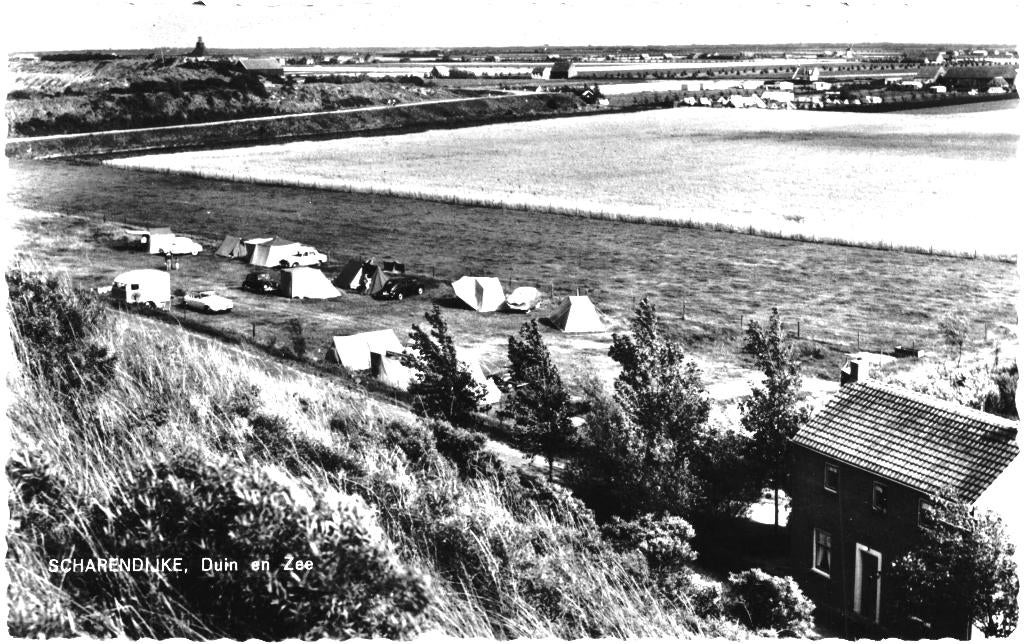 700766 Scharendijke Z 1963 Duin en Zee Postzegel Afgeweekt