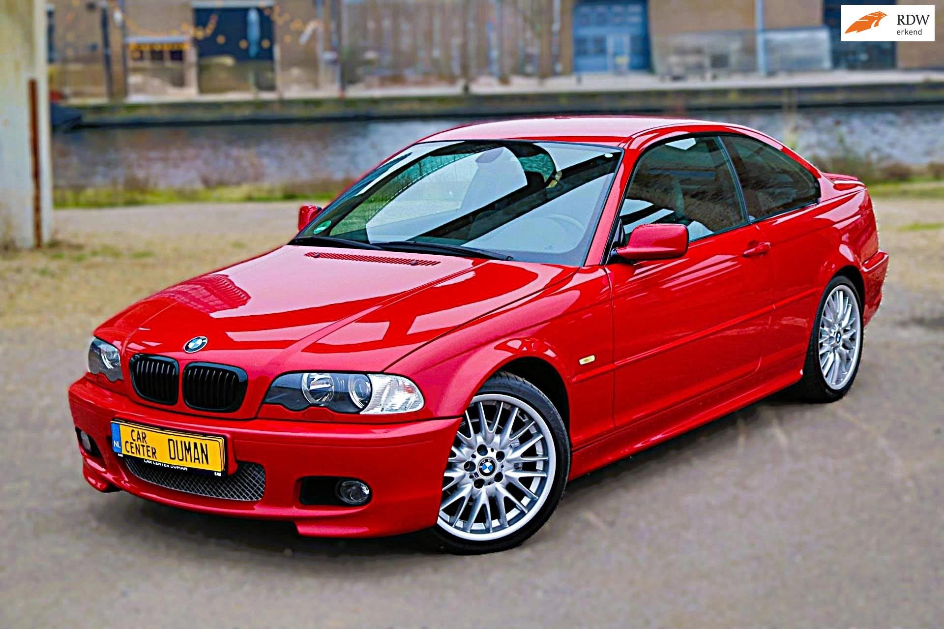 BMW 3-serie Coupé 320Ci Executive M SPORT E46 IMOLA-ROT YOU, Auto's, 2171 cc, Achterwielaandrijving, Gebruikt, Zwart