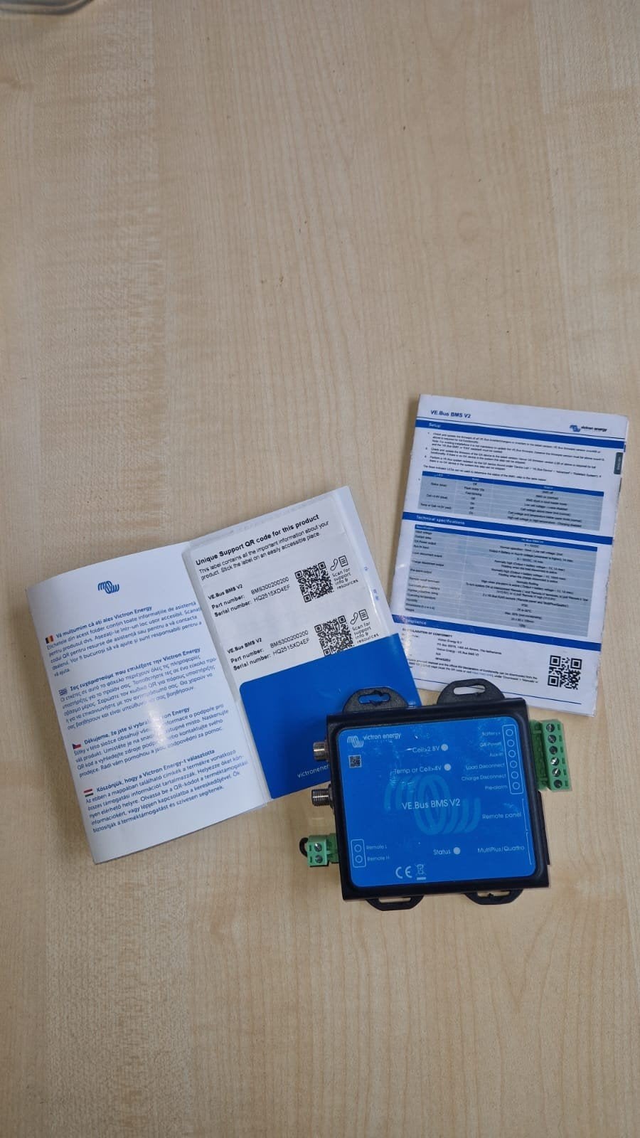 Victron VE.Bus BMS V2 - Batterij Management Systeem, Ophalen of Verzenden, Nieuw