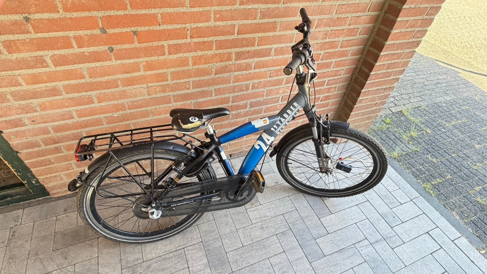 Alphina yabber 24 inch, Fietsen en Brommers, Fietsen | Jongens, Ophalen, Gebruikt, Terugtraprem, 24 inch