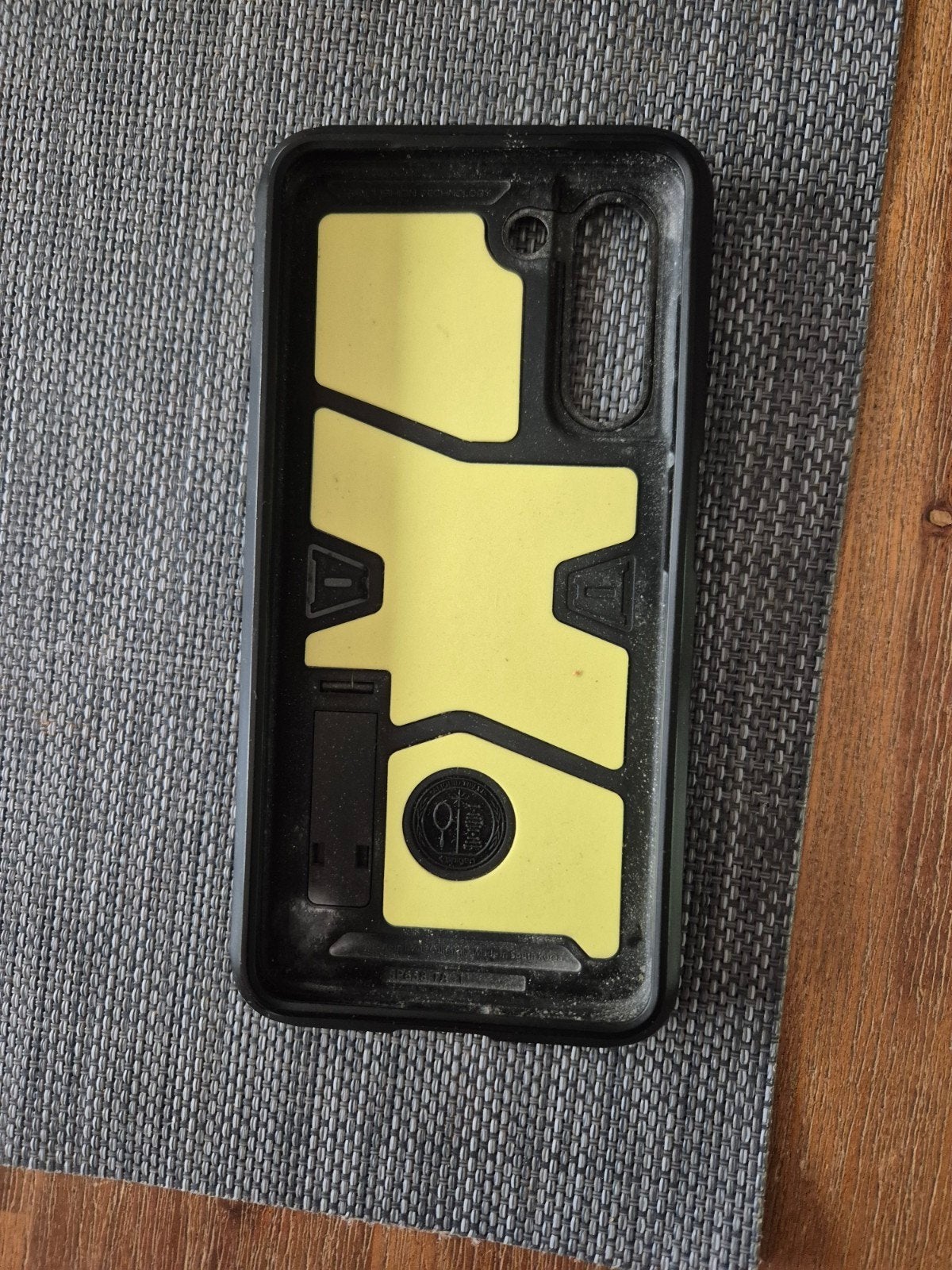 Telefoonhoesje Samsung S21 FE 5G met Inklapbare Houder, Ophalen of Verzenden, Zo goed als nieuw, Overige modellen, Frontje of Cover