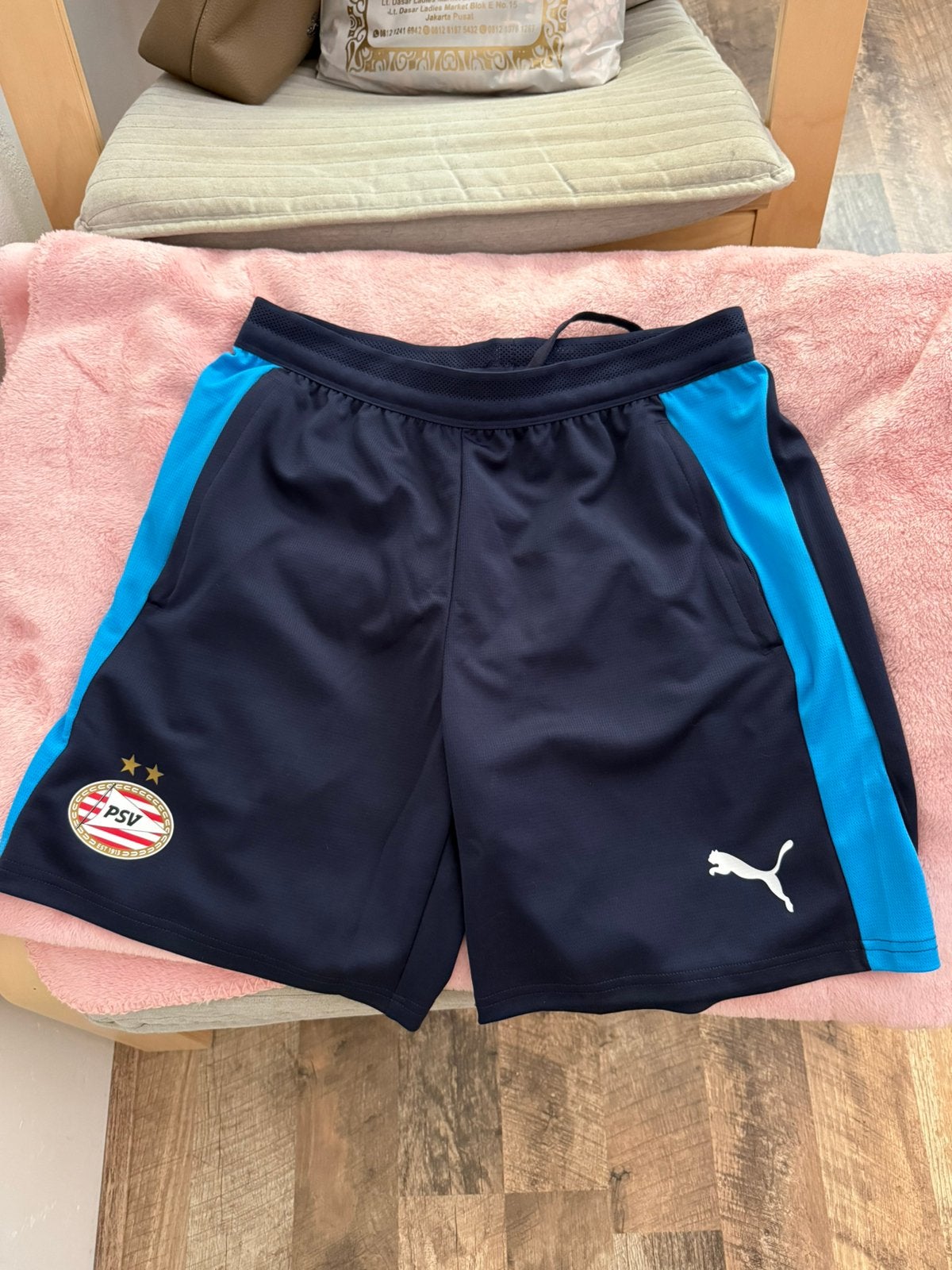 PSV Trainingsshort 26/27 Navy maat M, Ophalen, Nieuw, Voetbal, Maat 48/50 (M)