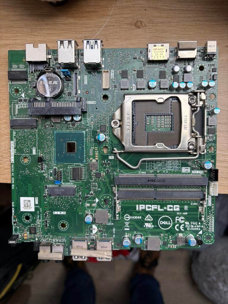 Dell optiplex 3070 mainboard for 8th gen cpu, Computers en Software, Moederborden, Ophalen, Zo goed als nieuw, DDR4