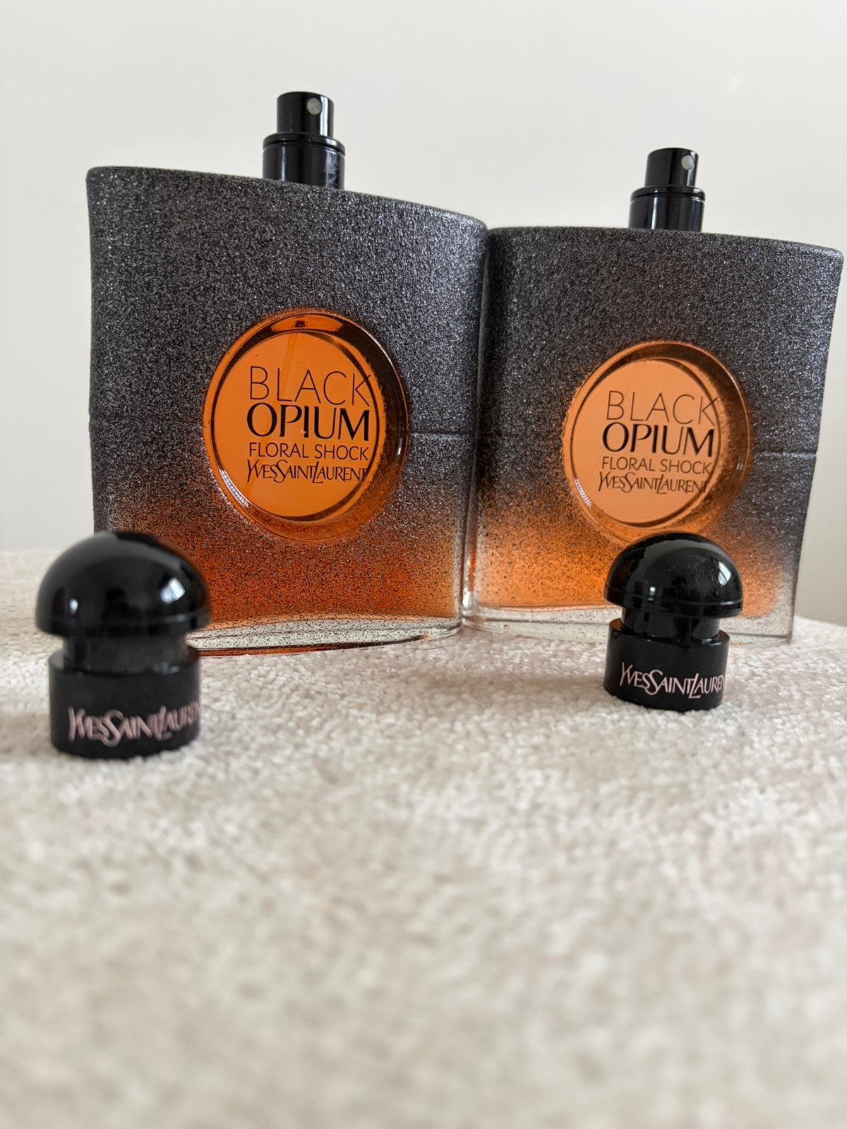 2x YSL Black Opium Floral Shock 90ml – discontinued – combi, Sieraden, Tassen en Uiterlijk, Verzenden, Nieuw