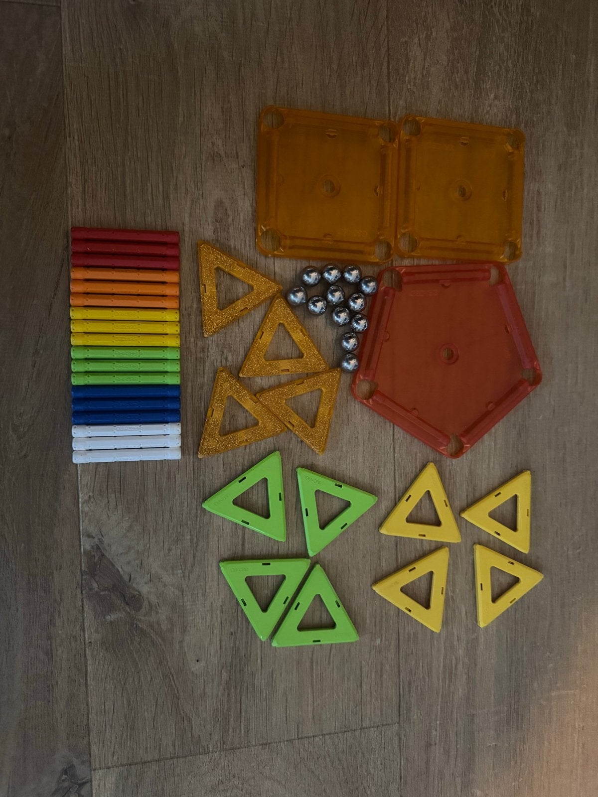 Geomag magnetisch bouwspeelgoed set, Ophalen of Verzenden, Gebruikt, Overige merken