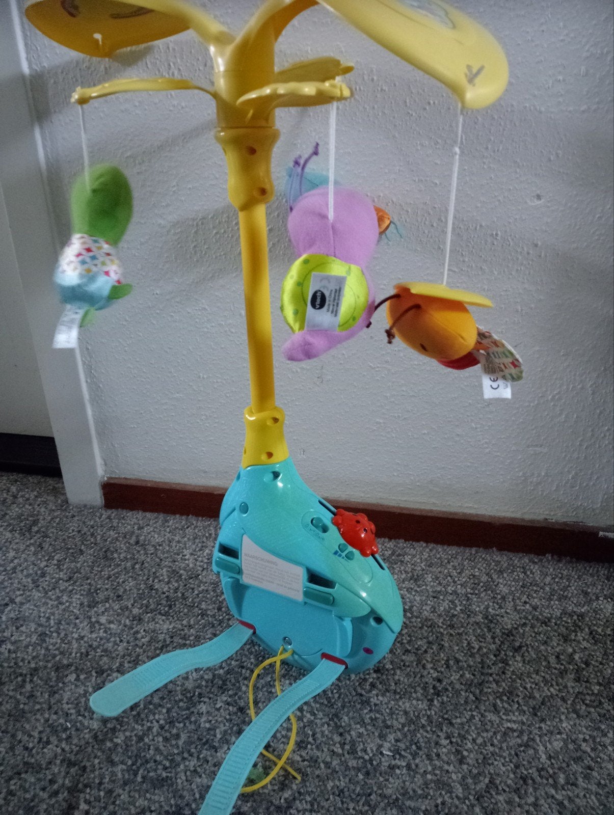 VTech Baby Muziek Mobiel met Licht en Geluid, Ophalen of Verzenden, Zo goed als nieuw, Mobiel, Met licht