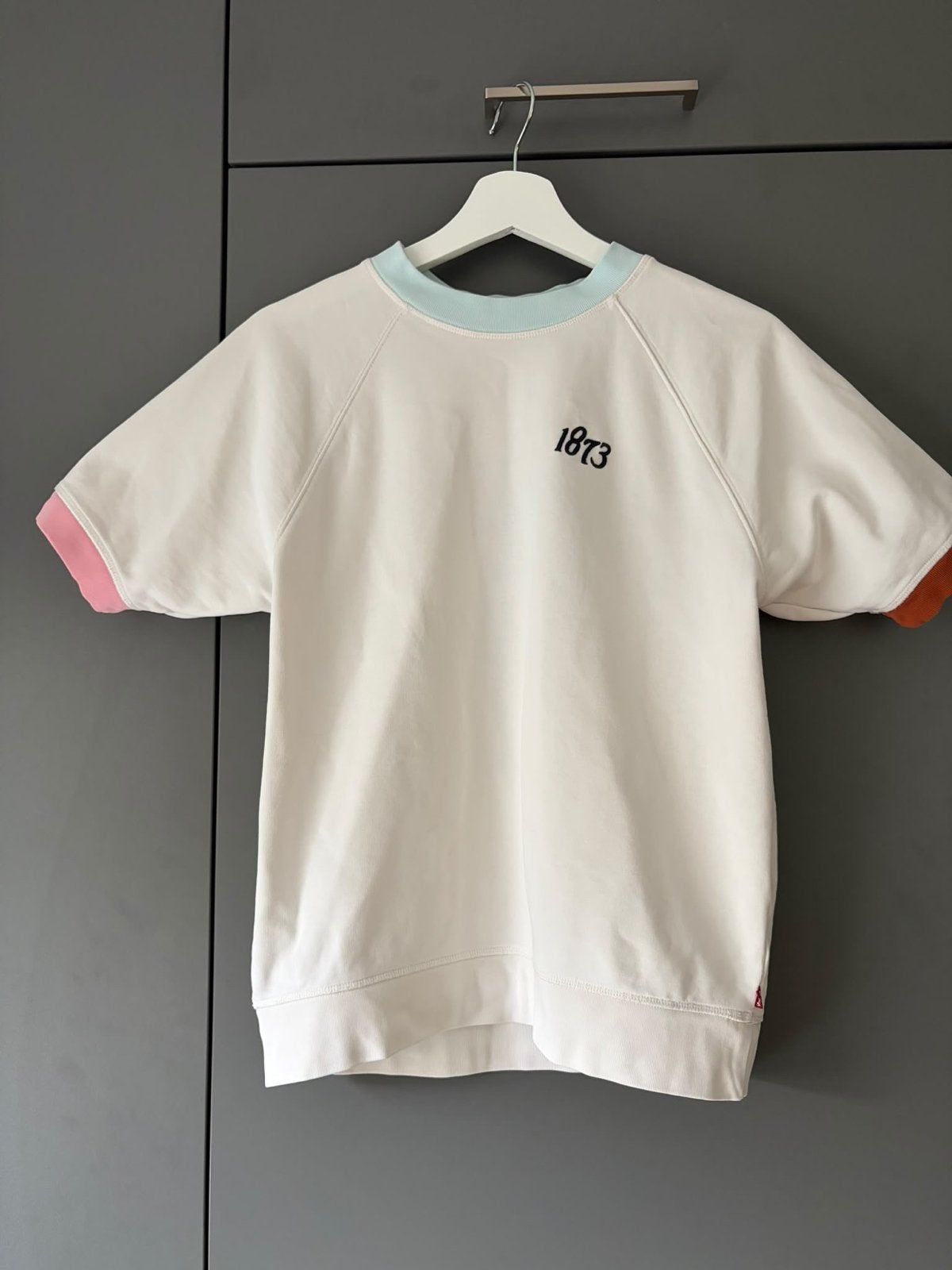 Levi's trui korte mouw XXS, Kleding | Dames, Wit, Ophalen of Verzenden, Zo goed als nieuw, Korte mouw