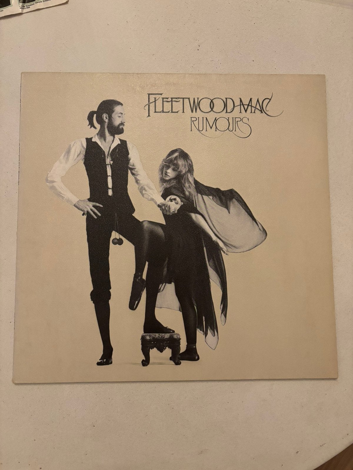 Lp fleetwood mac - rumours textured hoes near mint vinyl, Ophalen of Verzenden, Zo goed als nieuw, 12 inch, Poprock