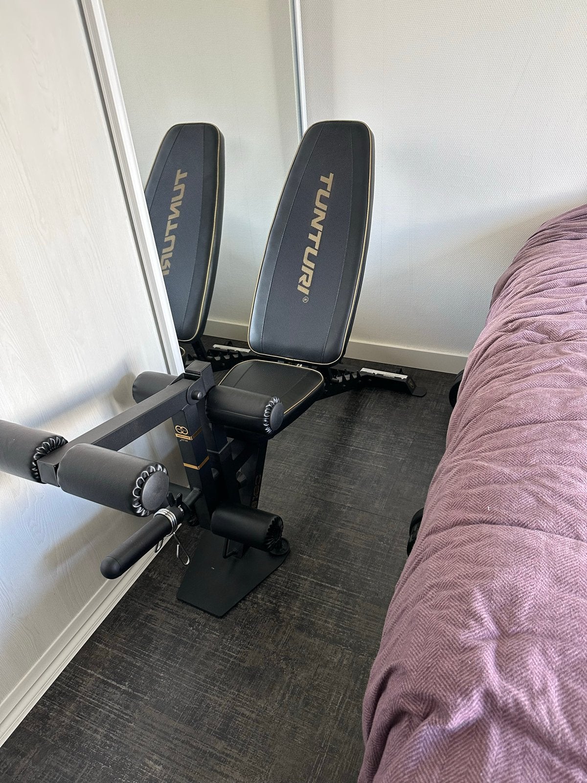 Tunturi Centuri UB100 Utility Bench fitnessbank, Ophalen, Overige materialen, Benen, Zo goed als nieuw