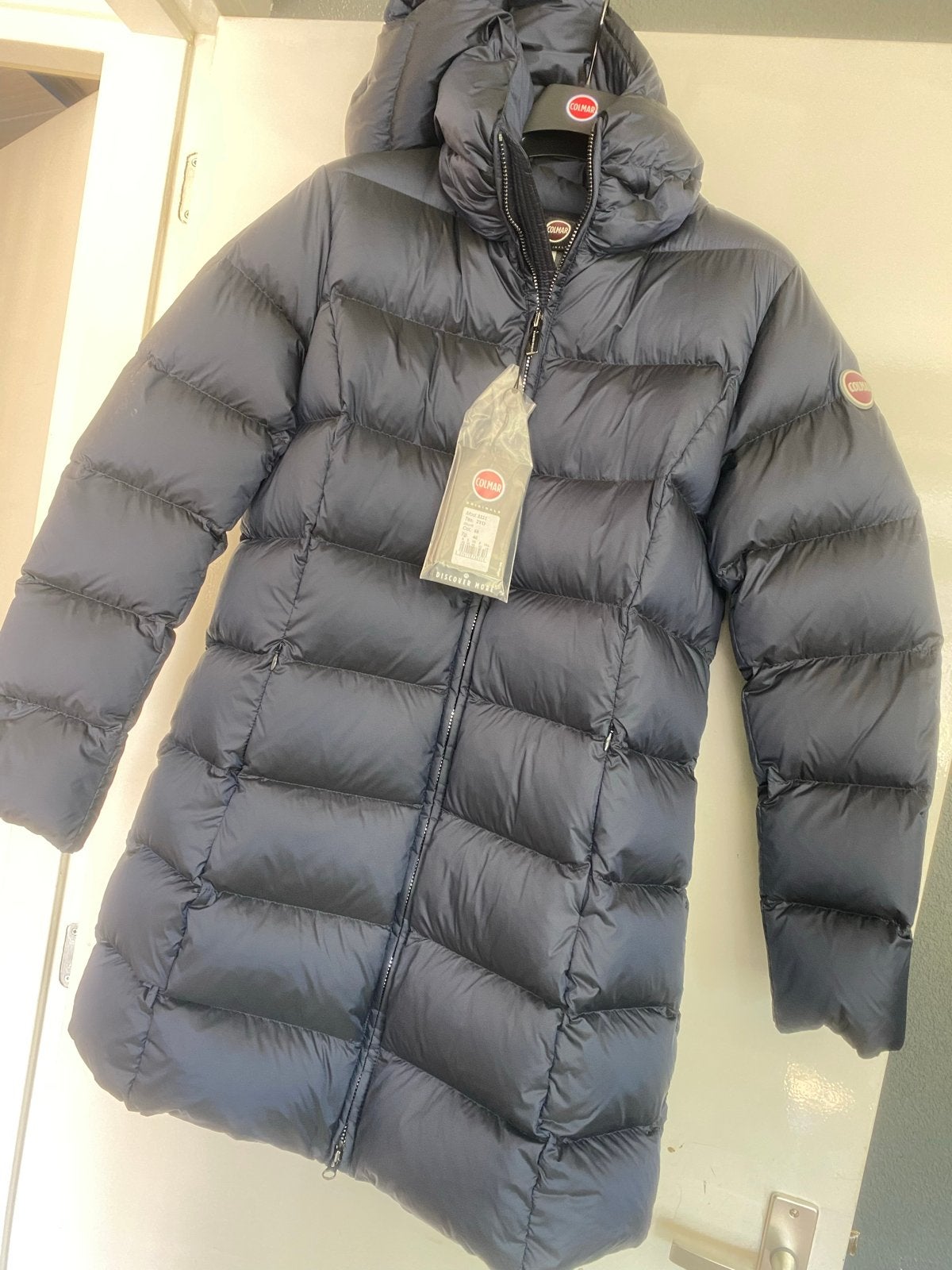 Colmar donsjas - Nieuw met lichte schade binnenzijde, Kleding | Dames, Jassen | Winter, Blauw, Maat 42/44 (L), Onbekend, Nieuw