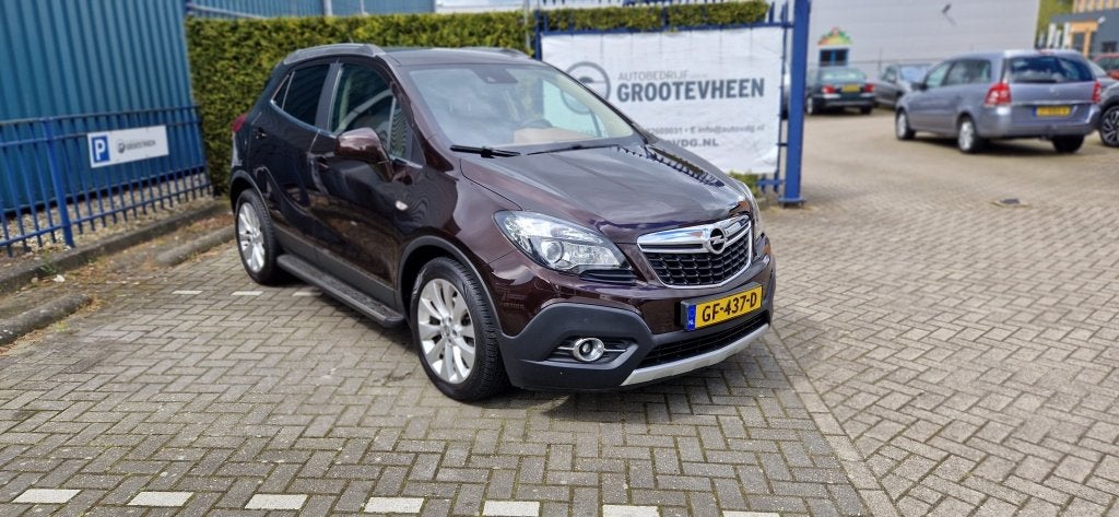Opel Mokka 1.4 T Cosmo (bj 2015), Auto's, Keurmerk '100% Onderhouden', Euro 5, Gebruikt, 4 cilinders