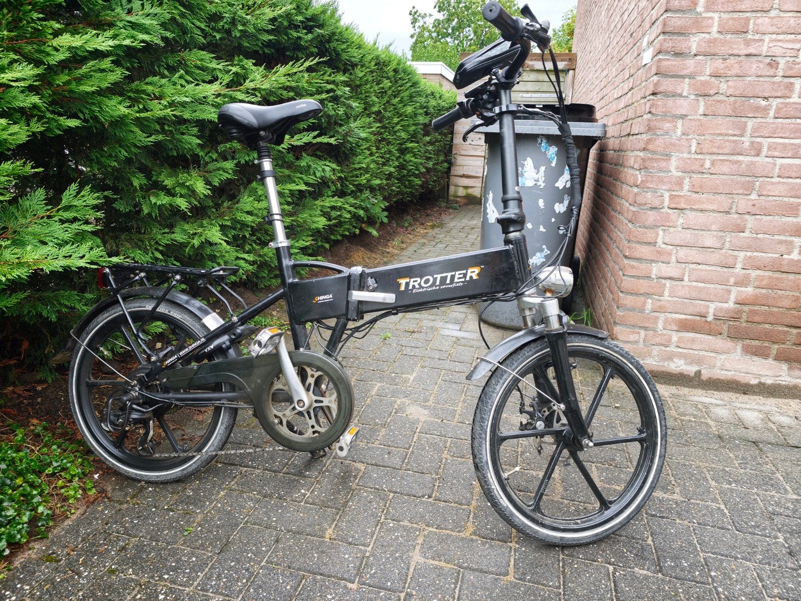 nog goed funtionerende shinga lacross trotter met gashendel, Fietsen en Brommers, Fietsen | Vouwfietsen, 20 inch of meer, Gebruikt