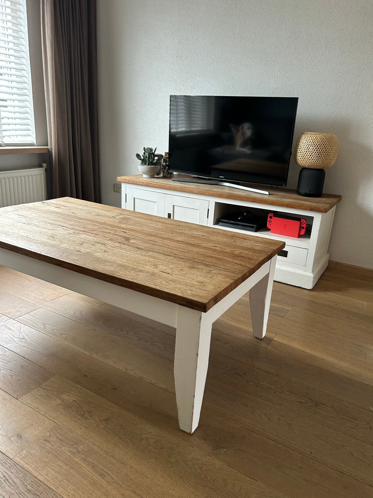 Salon tafel en Tv-kast (ook los te koop), Huis en Inrichting, Ophalen, Gebruikt, 50 tot 100 cm, 100 tot 150 cm
