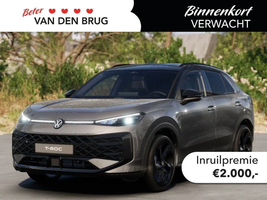 Volkswagen T-Roc 1.5 eTsi R-Line First Edition Trekhaak | Ha, Auto's, Volkswagen, 1374 kg, Stof, 1498 cc, 4 cilinders