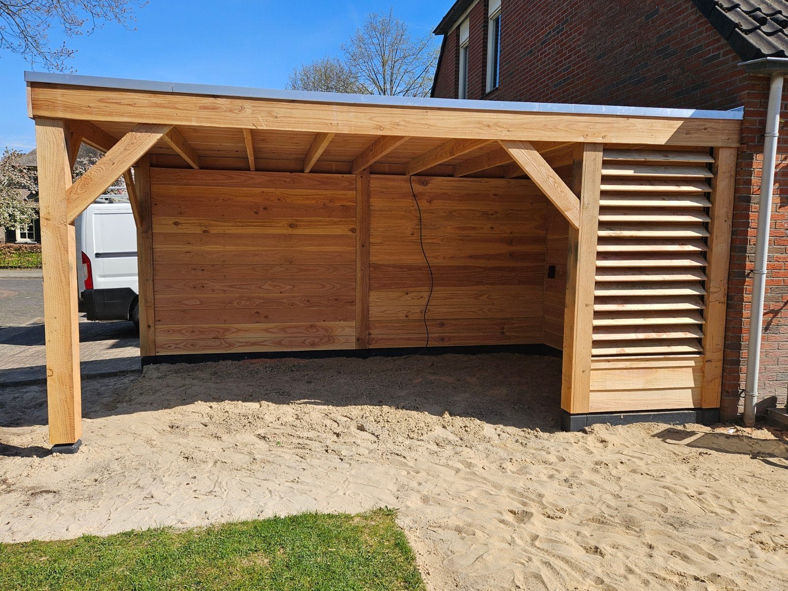 Overkappingen, tuinhuis, carporte, schuur, schutting, Ophalen, Nieuw