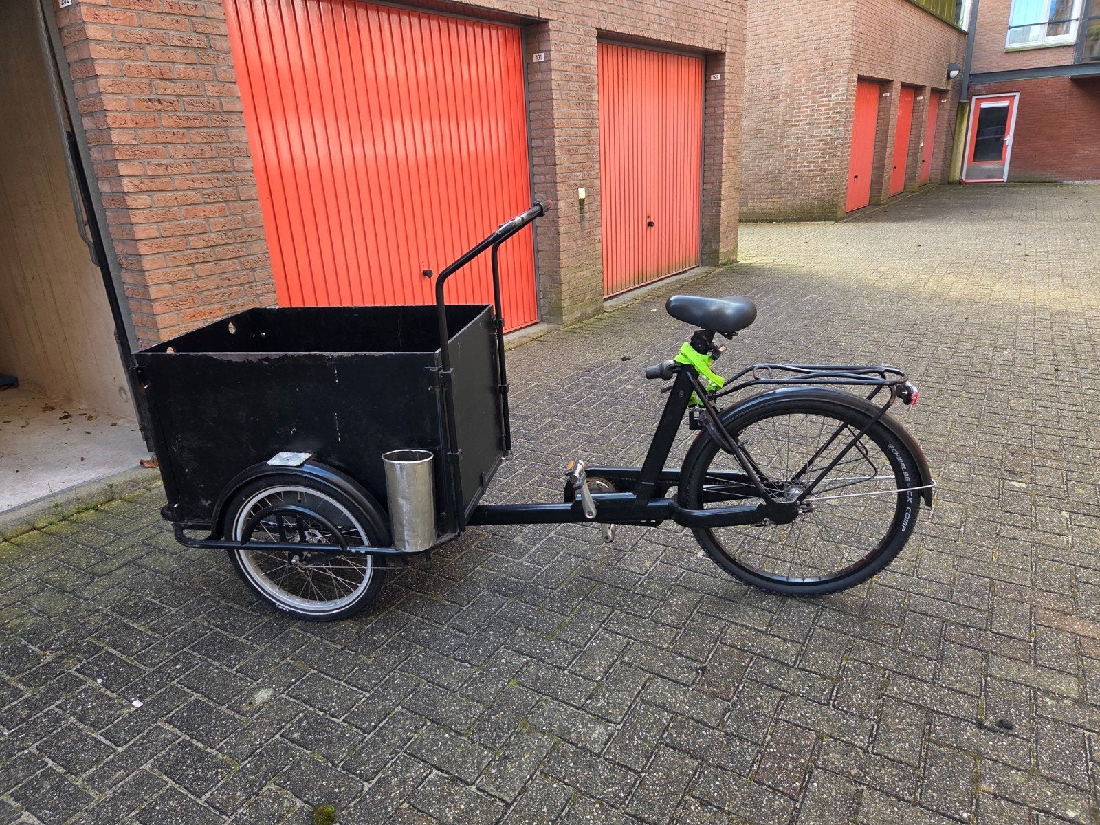 Bakfiets met grote bak, niet elektrische, Fietsen en Brommers, Fietsen | Bakfietsen, Ophalen, Gebruikt, Goederen, Fietsfabriek