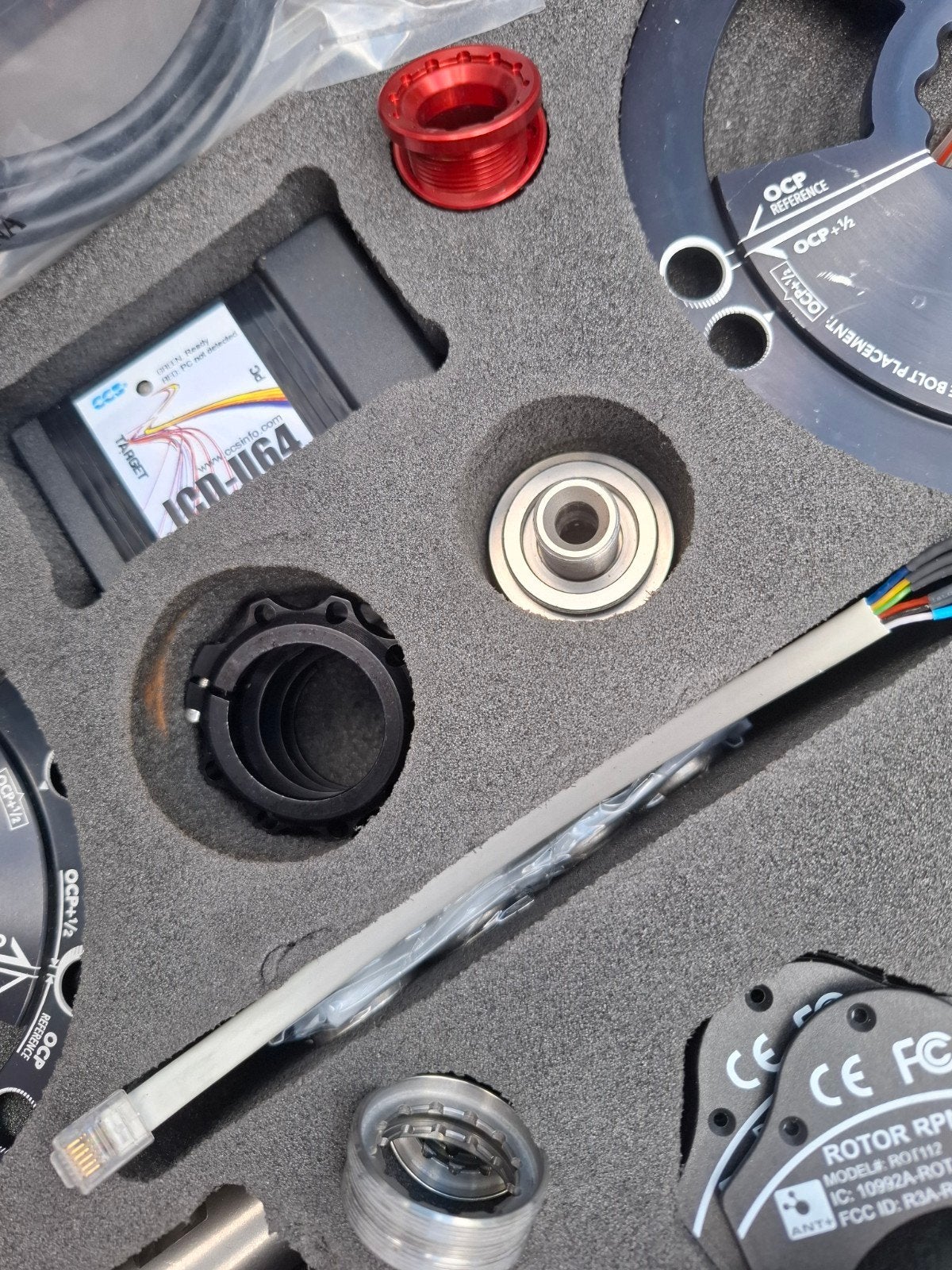 Rotor Rings professionele toolkit! Incl. uitlees/afsteltool!, Gebruikt, Ophalen of Verzenden, Mountainbike, Crankstel of Pedalen