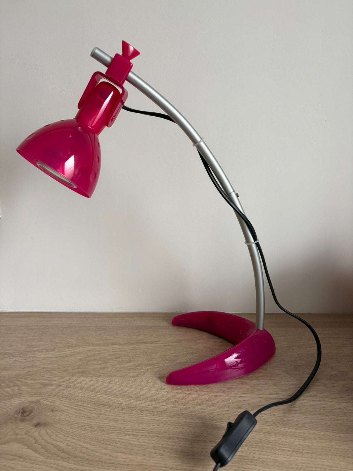 Ikea Mörker vintage bureaulamp, Kunststof, Ophalen of Verzenden, Zo goed als nieuw, Minder dan 50 cm