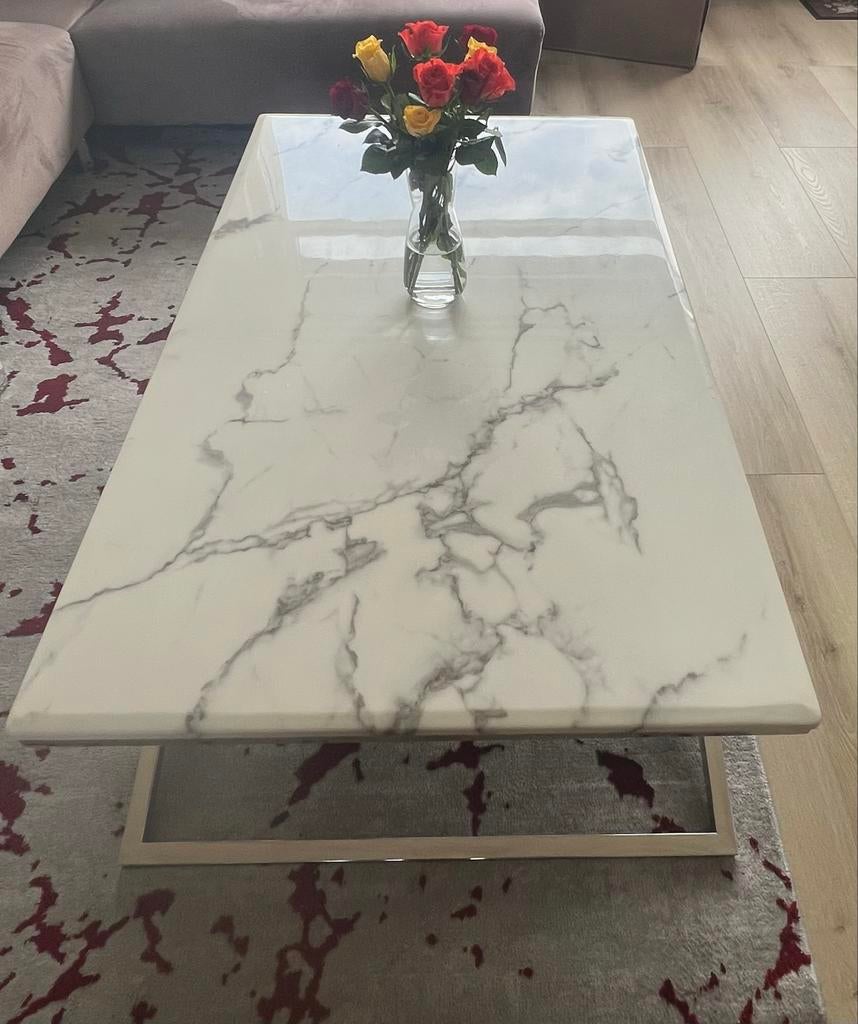 Tm 20 augDirect ophalen: Salontafel + eettafel met 4 stoelen, Ophalen, Kunststof, 50 tot 100 cm, Zo goed als nieuw