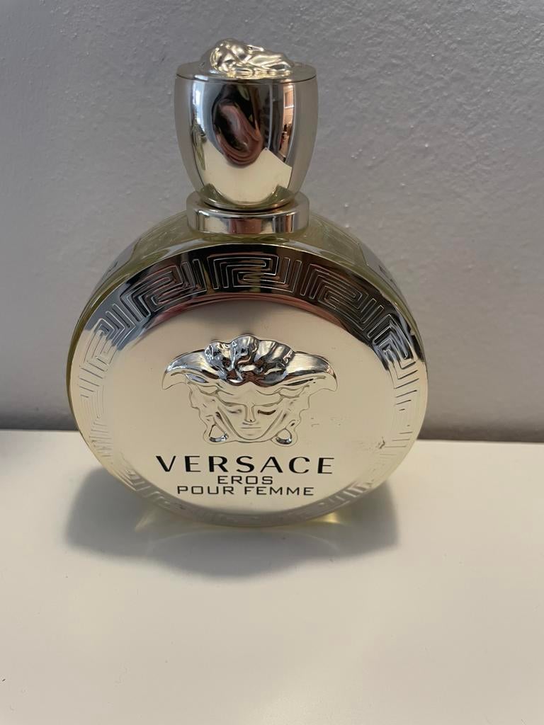 Versace Eros Pour Femme Eau de Parfum 95/100 ml, Ophalen of Verzenden, Gebruikt, Miniatuur
