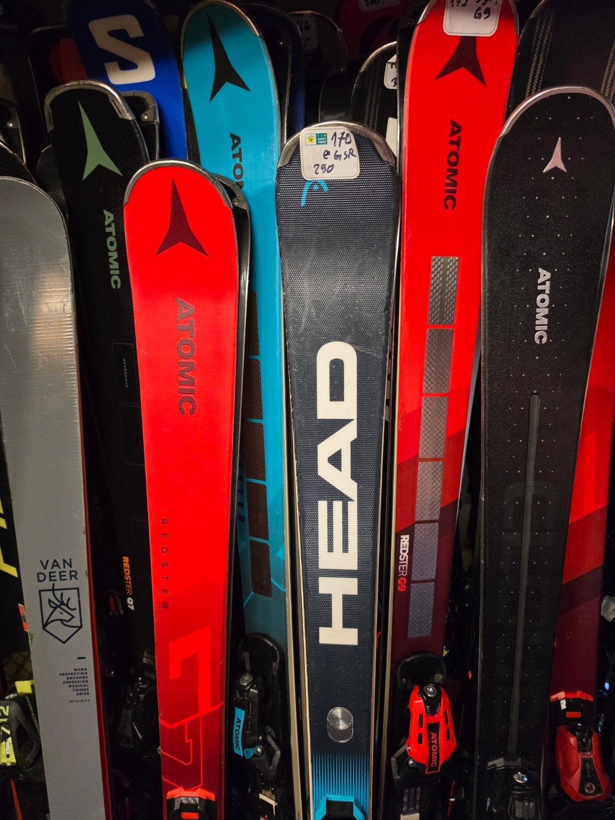 Vakkundig ADVIES! GROOTSTE VOORRAAD! BESTE SKIS! 5 STER, 160 tot 180 cm, Ophalen of Verzenden, Zo goed als nieuw, Carve