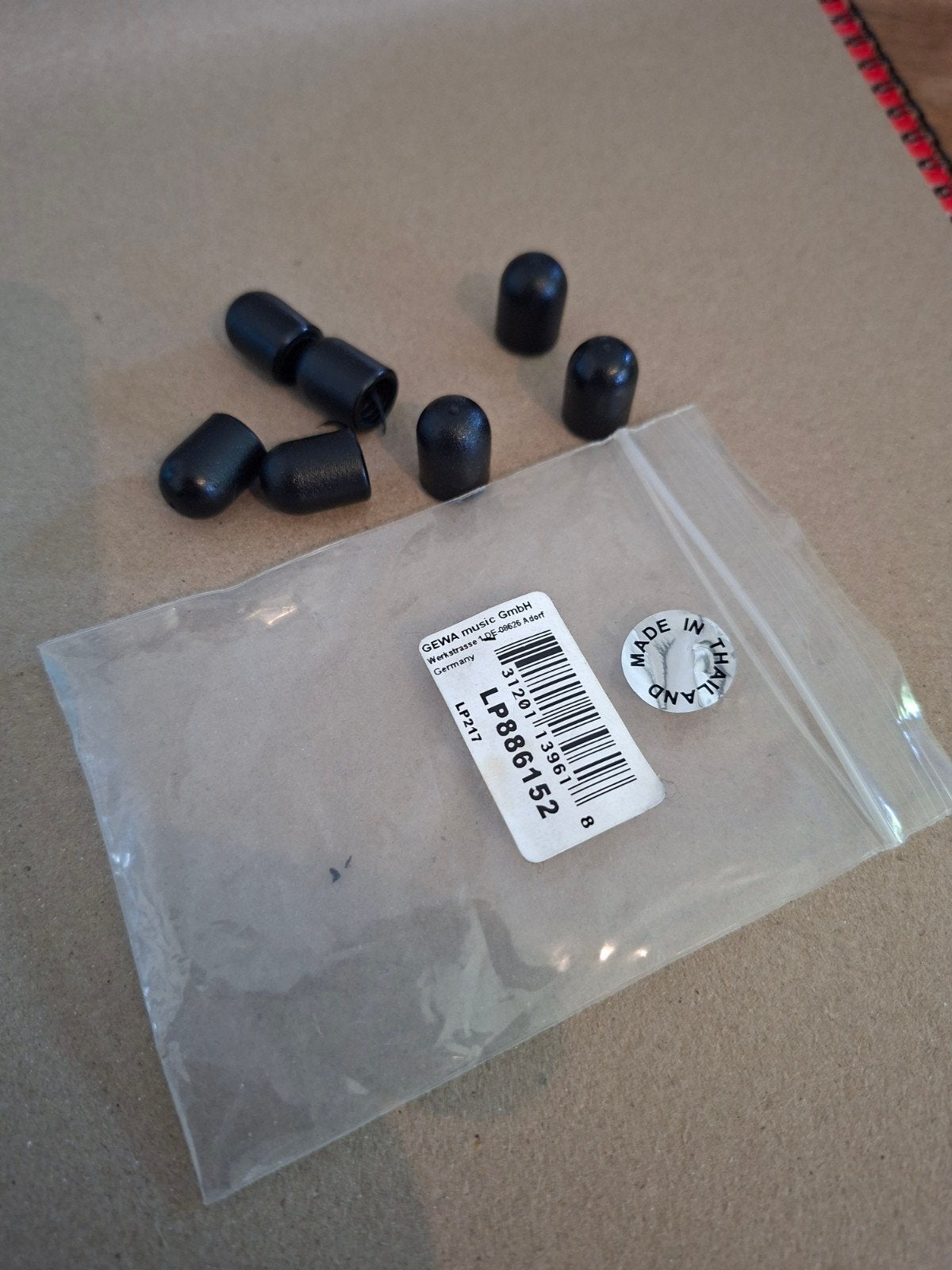 Gitaar Strap Locks - Zwart (7 stuks), Muziek en Instrumenten, Instrumenten | Toebehoren, Ophalen of Verzenden