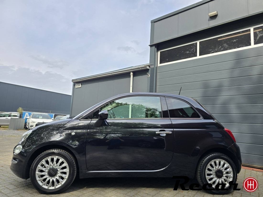 Fiat 500 - 1.2 Lounge/Pano/Pdc/Cruise/90Dk/ZeerMooi, Auto's, Voorwielaandrijving, Lichtsensor, Gebruikt, 4 cilinders