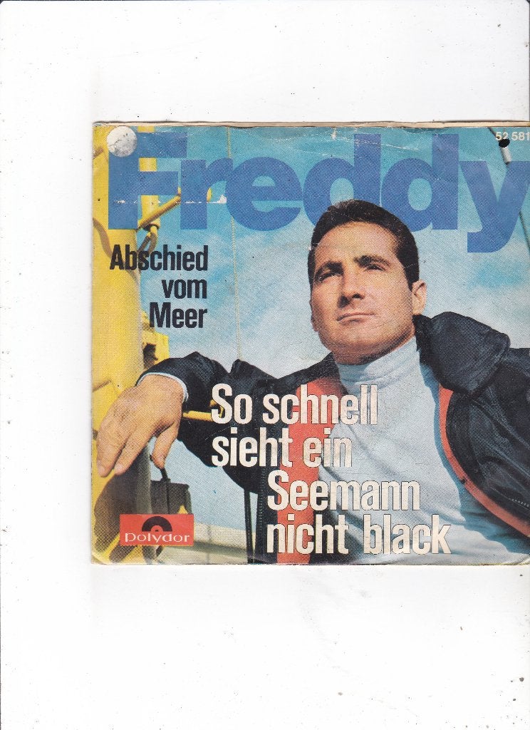 Single Freddy Quinn - Agschied vom meer, Ophalen of Verzenden, Gebruikt, 7 inch, Pop
