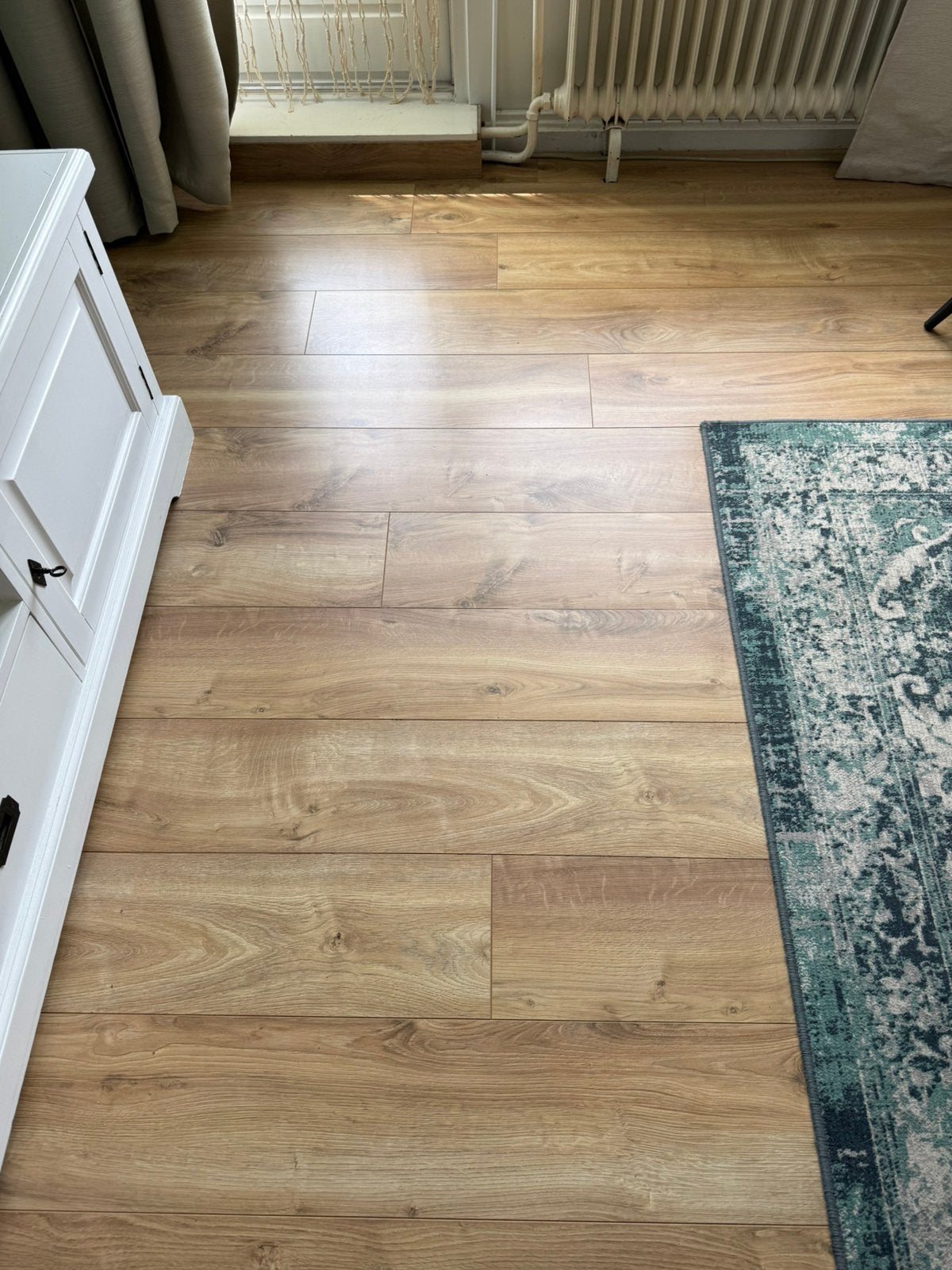 Prarie laminaat ikea ongeveer 54m2, Doe-het-zelf en Verbouw, Vloerdelen en Plavuizen, Zo goed als nieuw, Laminaat, Hout, 50 tot 150 cm